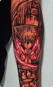 Hero background image Tattoo Itachi