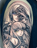 Hero background image Tattoo Code Geass