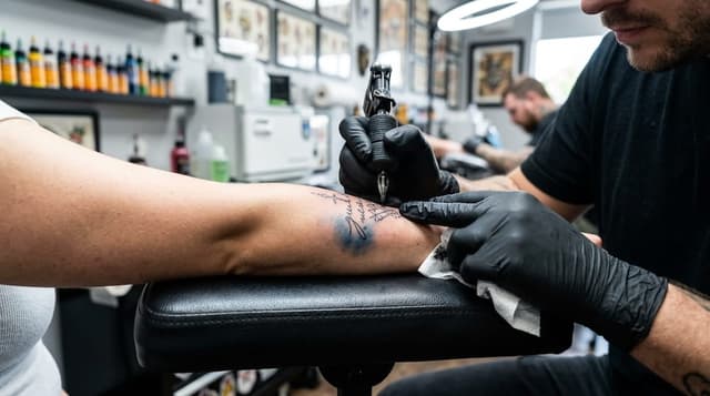 ¿Qué es el "Blowout" en un tatuaje y por qué se expande la tinta bajo la piel?