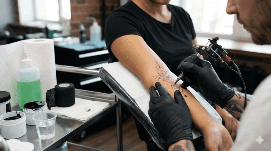 Qué esperar durante tu primera sesión de tatuaje
