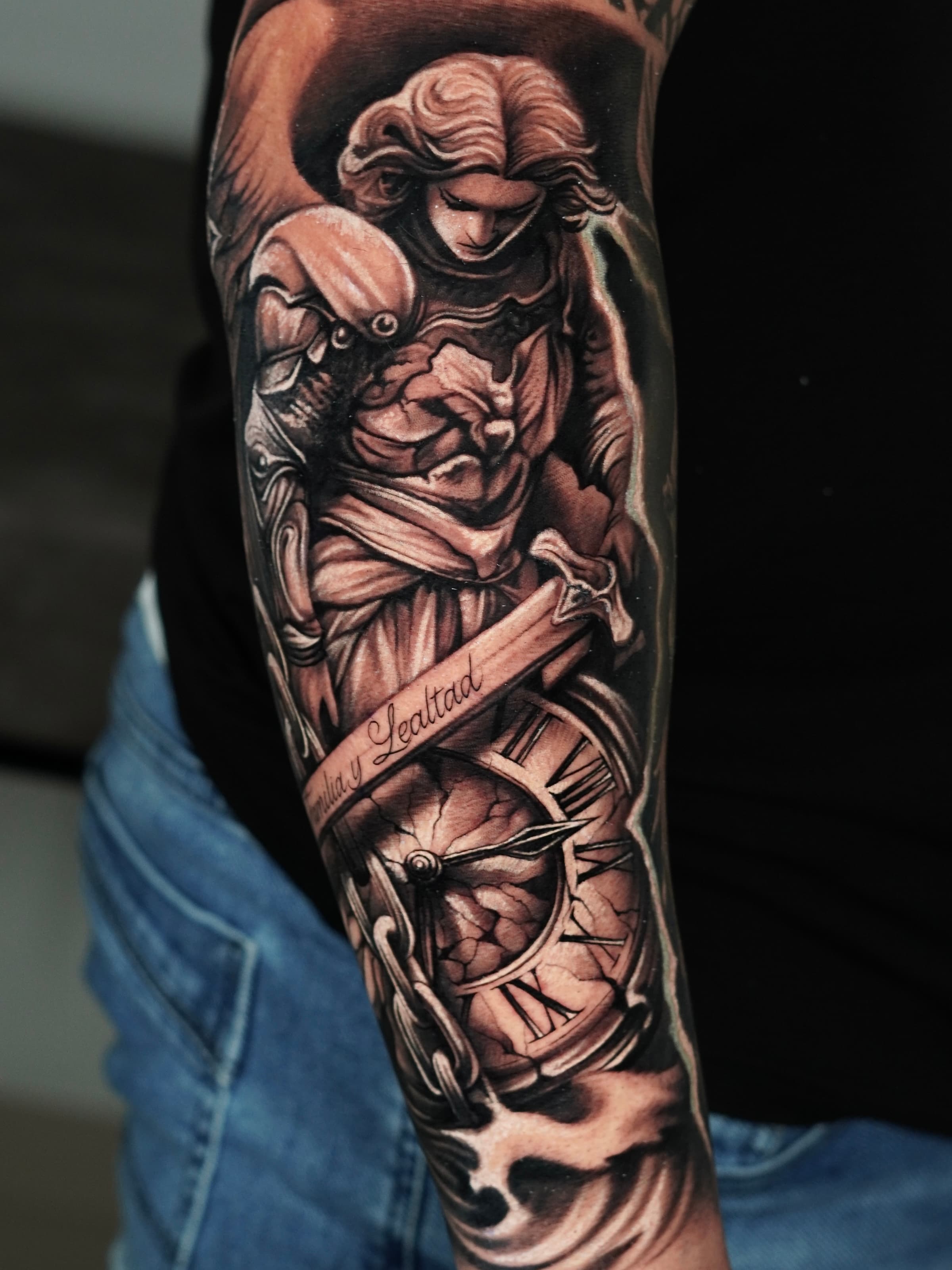 Wild animal realism tattoo
