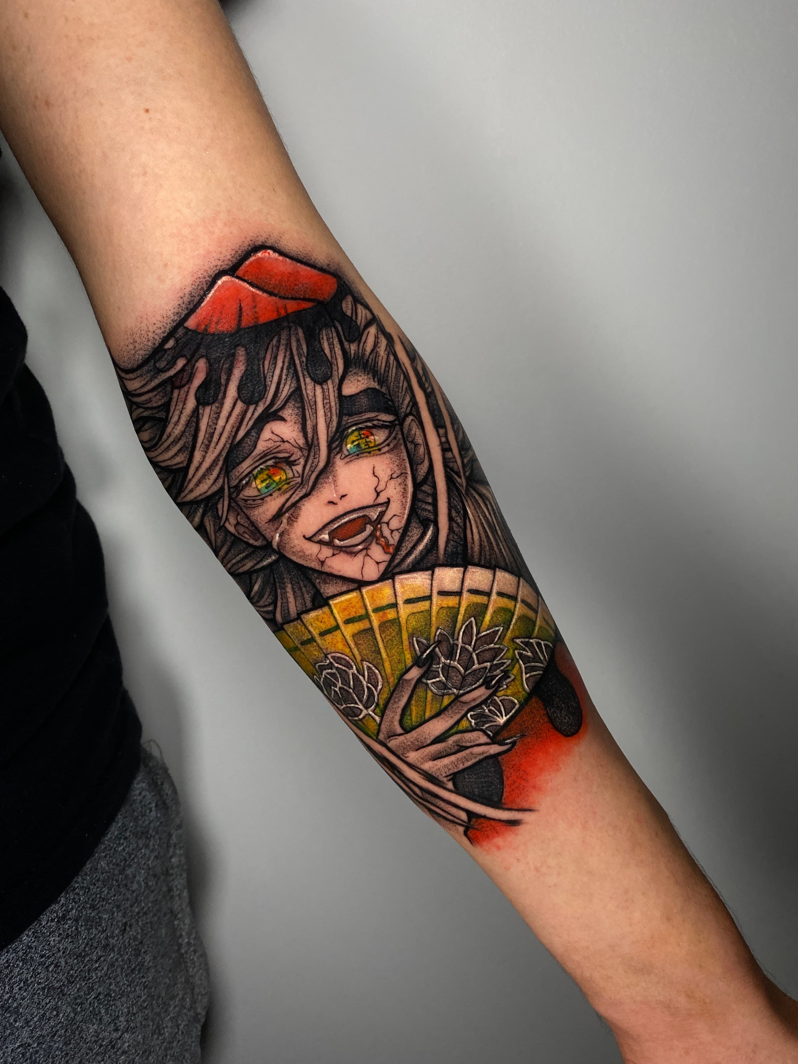 Tatuaje anime color