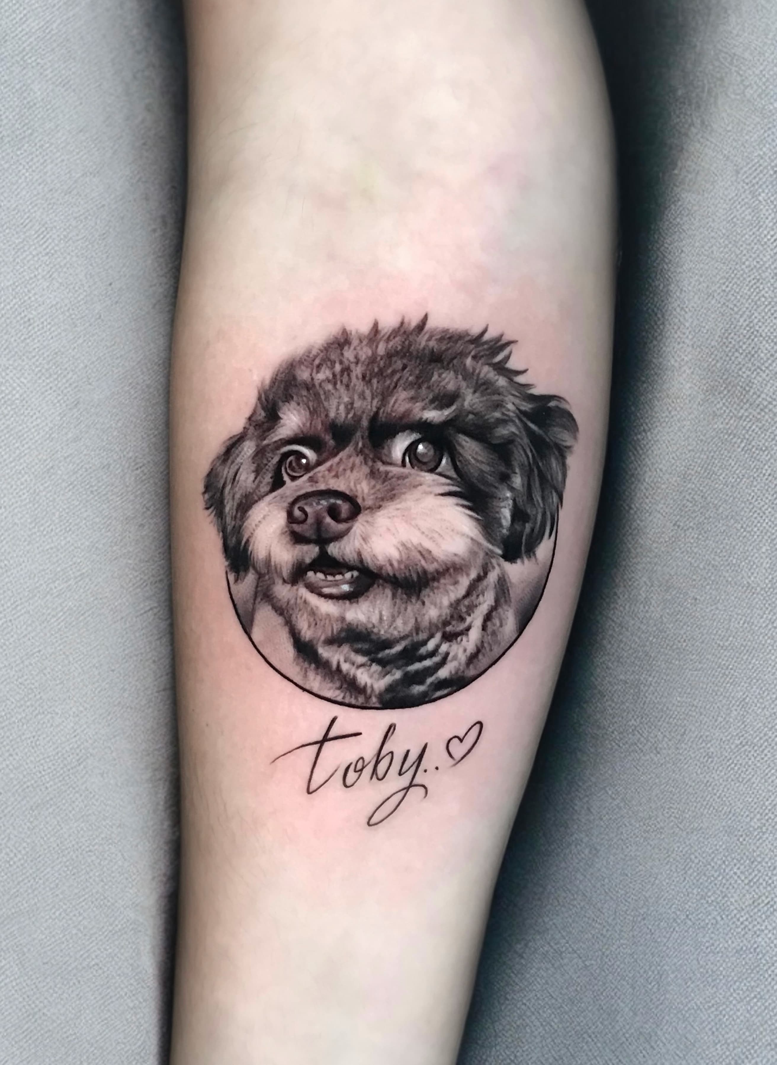 Mini pet tattoo