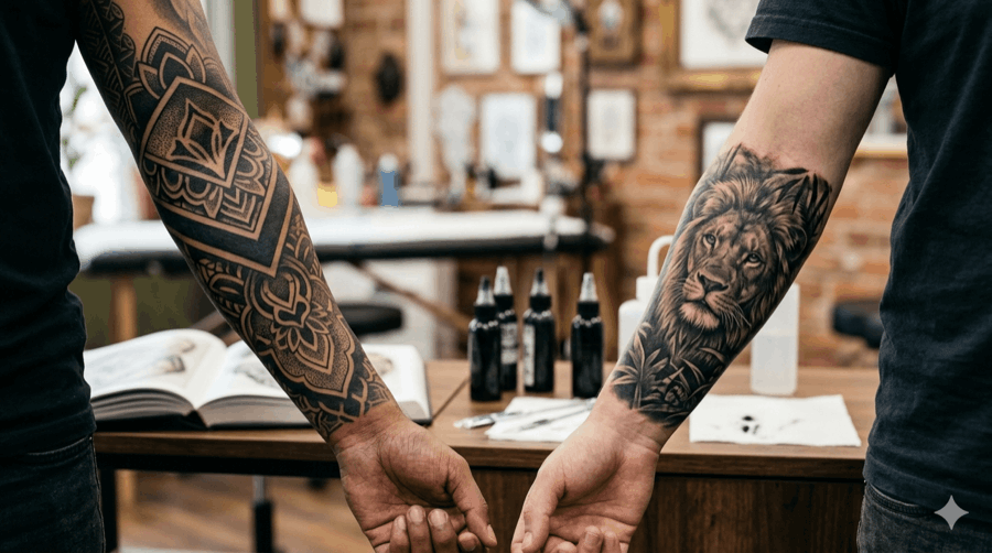 Blackwork vs Realism: A Clear Guide to the Technical Differences