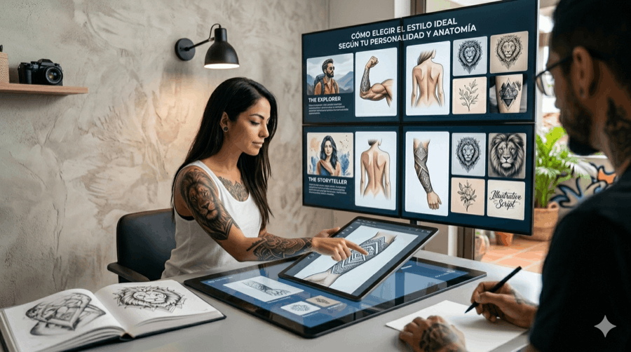 Cómo elegir el estilo de tatuaje ideal según tu personalidad y anatomía