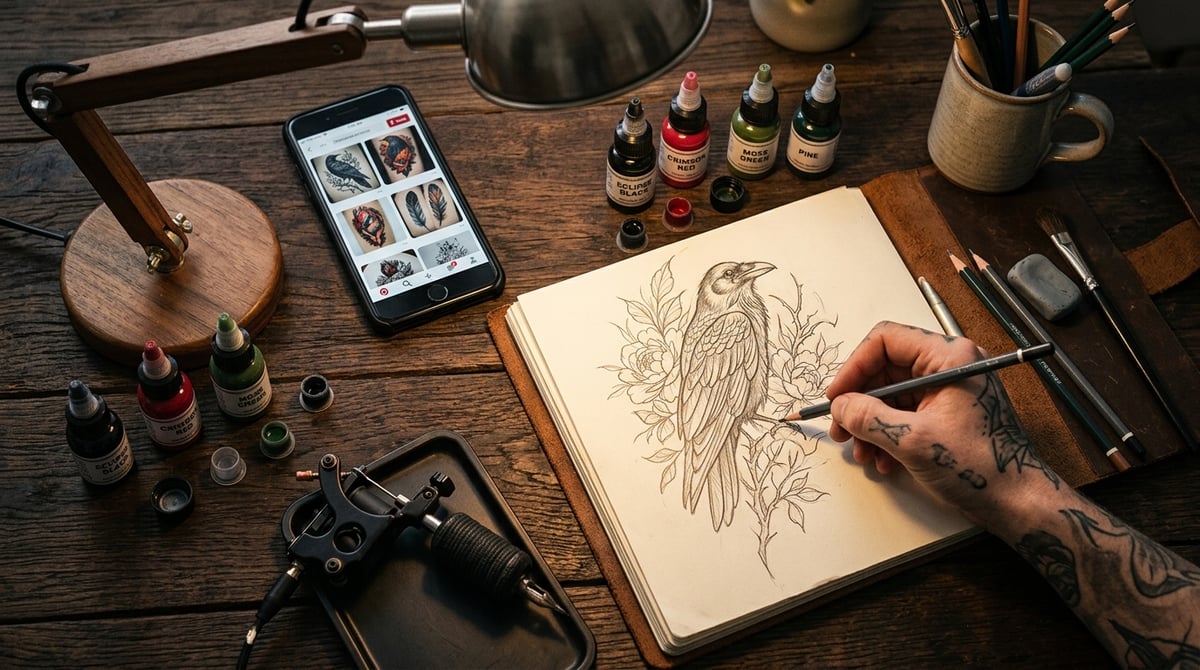 Pinterest vs. Original Design: How to Communicate Your Tattoo Idea and Why You Shouldn't Copy an Identical Tattoo