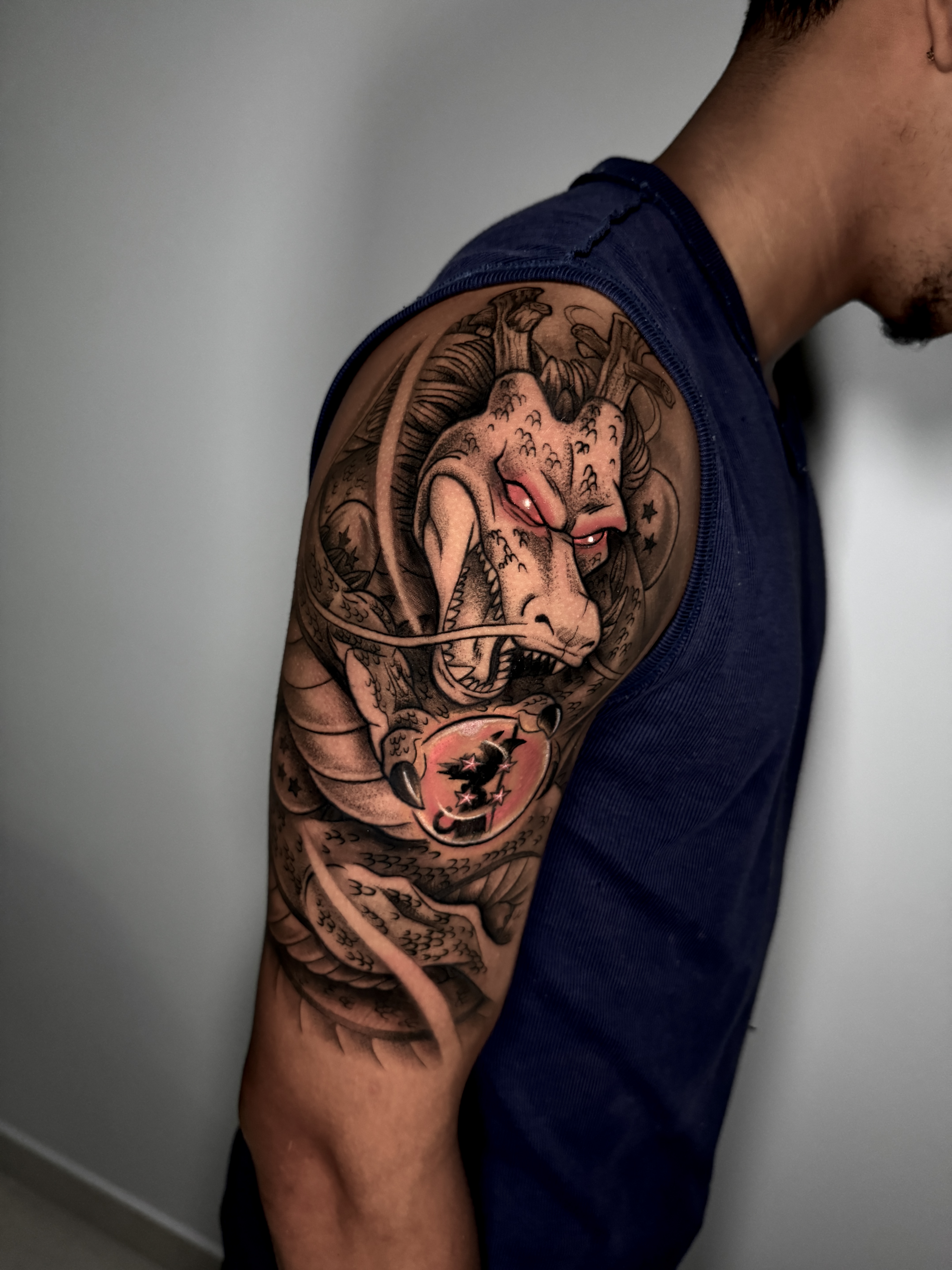 Deep black tattoo coverage Cali Colombia